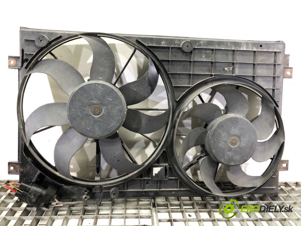 VW GOLF V liftback 2004 77 kW 1.9 TDI 1896 Ventilátor chladiča 1K0121207T (Ventilátor)