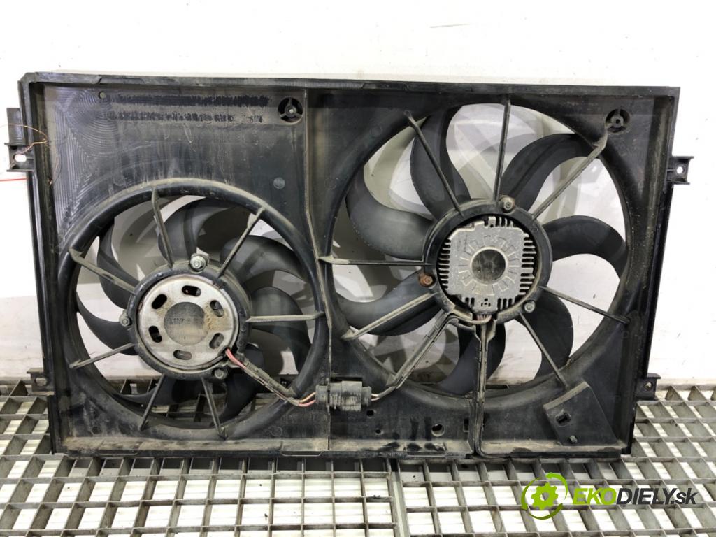 VW GOLF V liftback 2004 77 kW 1.9 TDI 1896 Ventilátor chladiča 1K0121207T (Ventilátor)