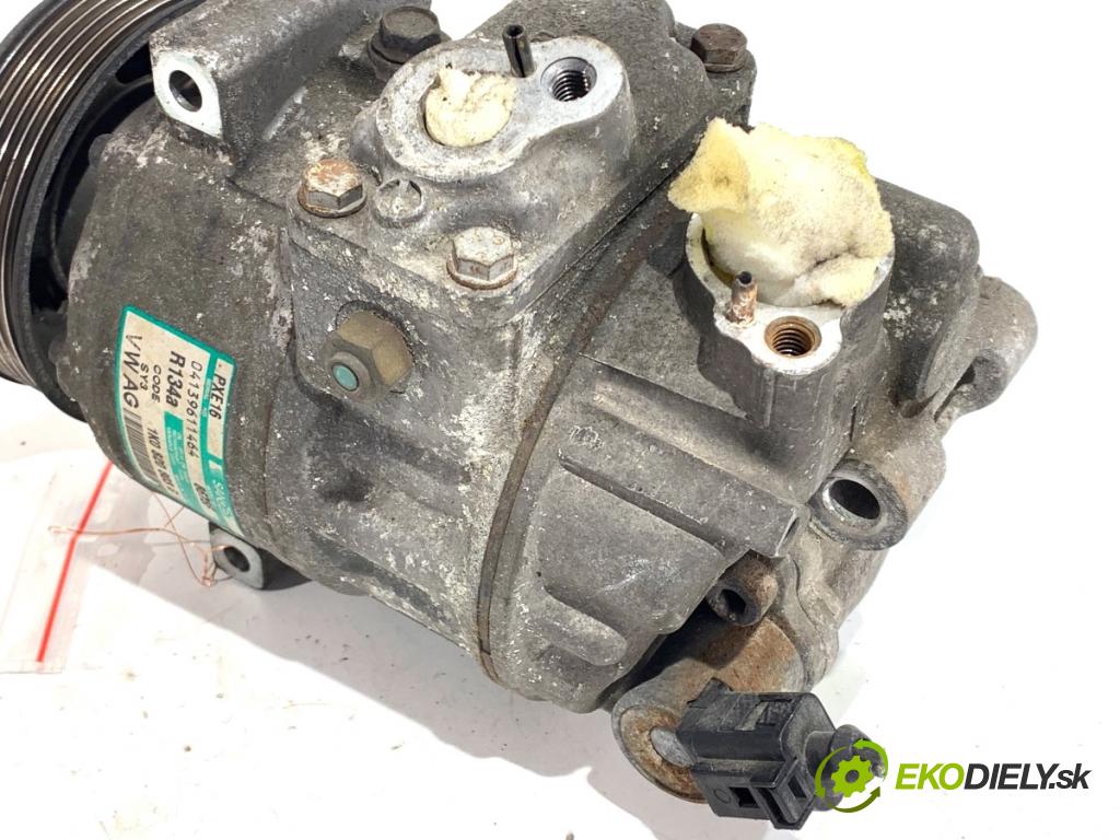 VW GOLF V liftback 2004 77 kW 1.9 TDI 1896 kompresor klimatizace 1K0820803G (Kompresor klimatizace)