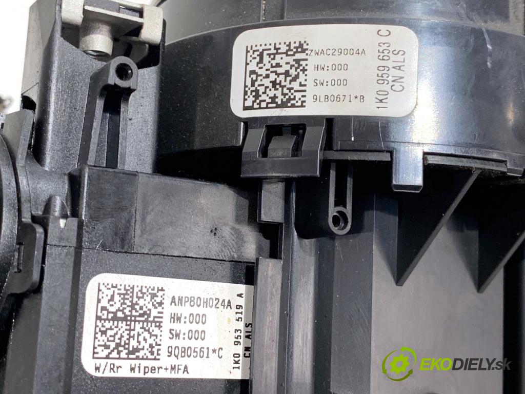 VW GOLF V liftback 2004 77 kW 1.9 TDI 1896 Prepínač kombinovaný 1K0953503AP (Prepínacie páčky pod volantom)