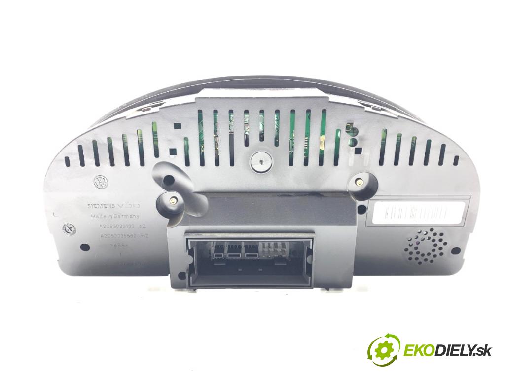 VW GOLF V liftback 2004 77 kW 1.9 TDI 1896 Prístrojovka 1K0920861B (Prístrojová doska)