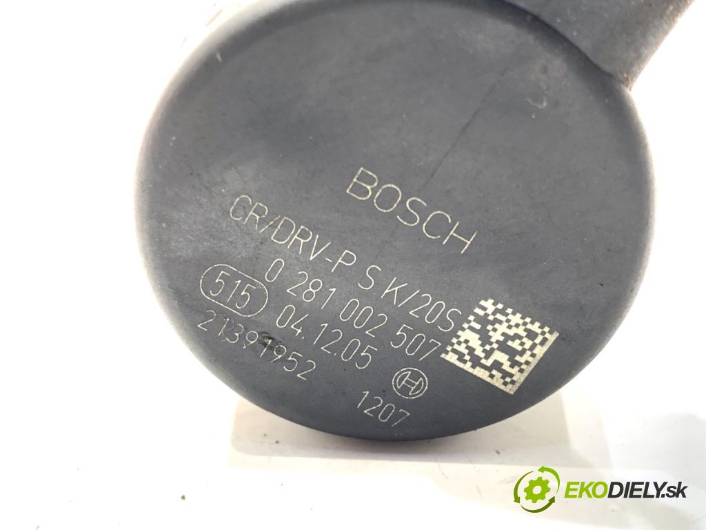 OPEL ZAFIRA B nadwozie wielkoprzestrzenne (MPV) 2006 88 kW 1.9 CDTI (M75) 1910 Regulátor tlaku paliva 0281002507 (Palivový systém ostatní)