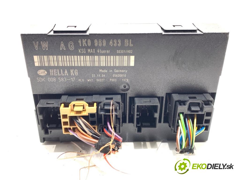 VW GOLF V liftback 2004 77 kW 1.9 TDI 1896 Modul komfortu 1K0959433BL (Modul komfortu)