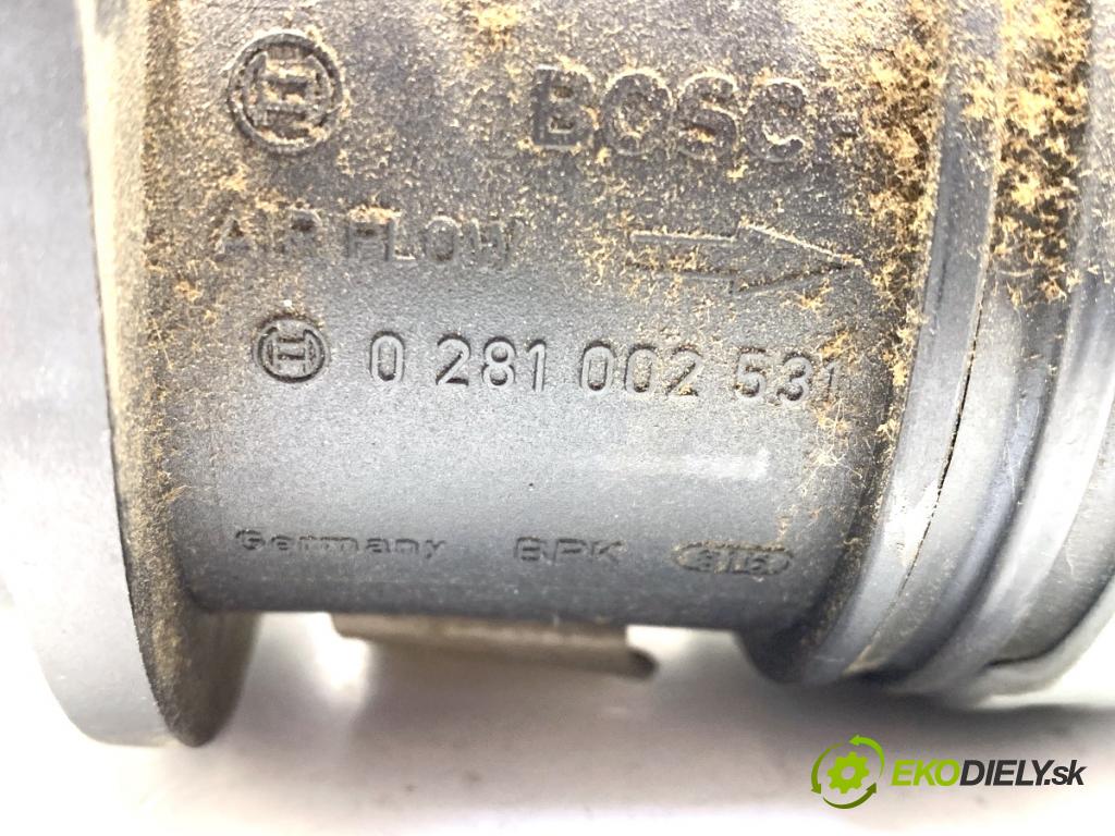 VW GOLF V liftback 2004 77 kW 1.9 TDI 1896 Váha vzduchu 0281002531 (Váha vzduchu)