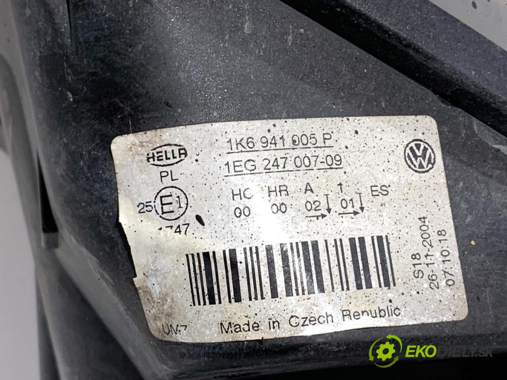 VW GOLF V liftback 2004 77 kW 1.9 TDI 1896 světlomet levý přední část 1K6941005P