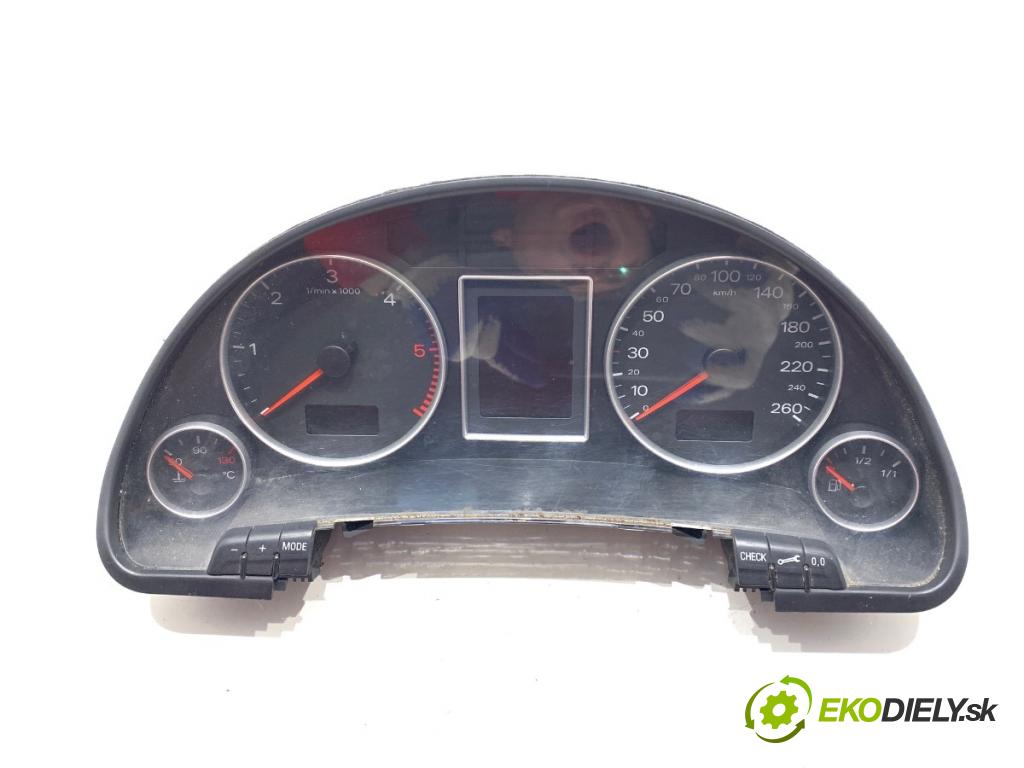 AUDI A4 B7 Kombi 2005 103 kW 2.0 TDI 1968 Prístrojovka 0263626090 (Prístrojová doska)