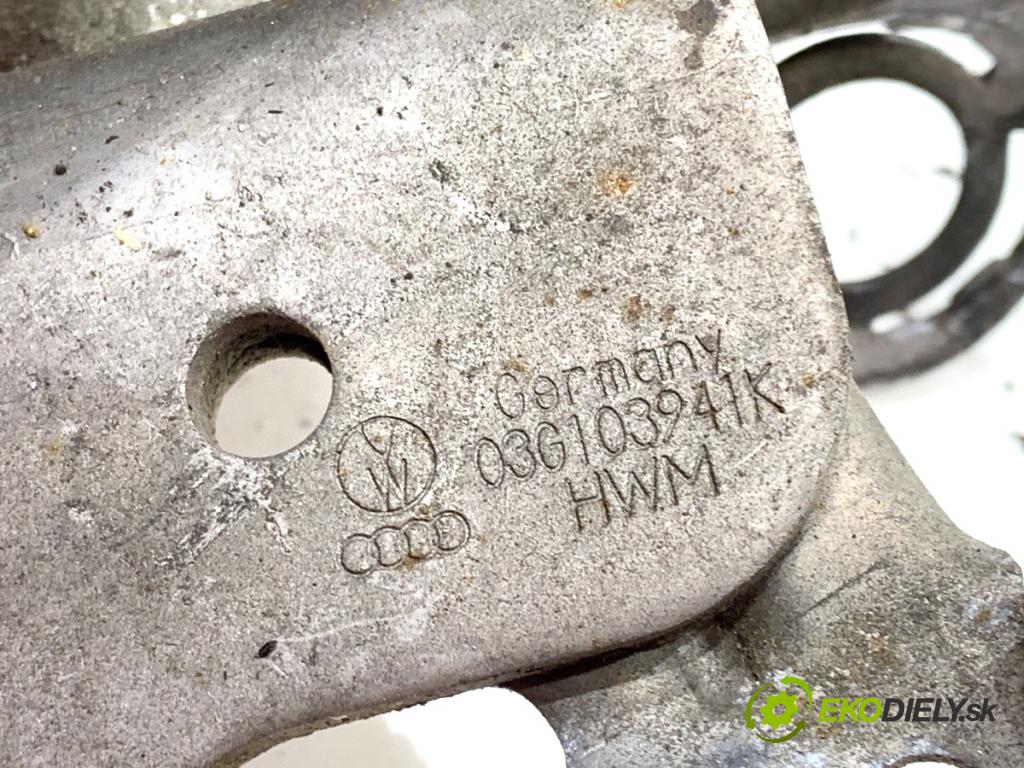 AUDI A4 B7 Kombi 2005 103 kW 2.0 TDI 1968 Potrubie sacie, sanie 03G129713H (Sacie potrubie)