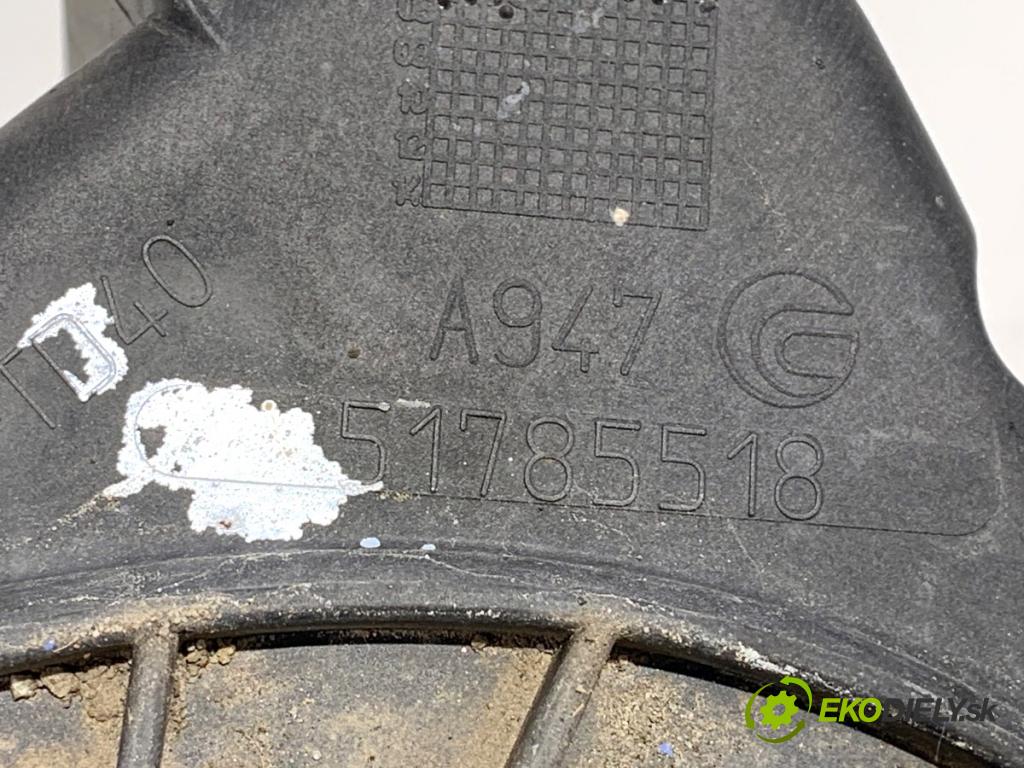 ALFA ROMEO 159 sedan 2006 110 kW 1.9 JTDM 16V (939AXC1B, 939AXC12) 1910 Obal filtra vzduchu 51785518 (Obal vzduchového filtra)