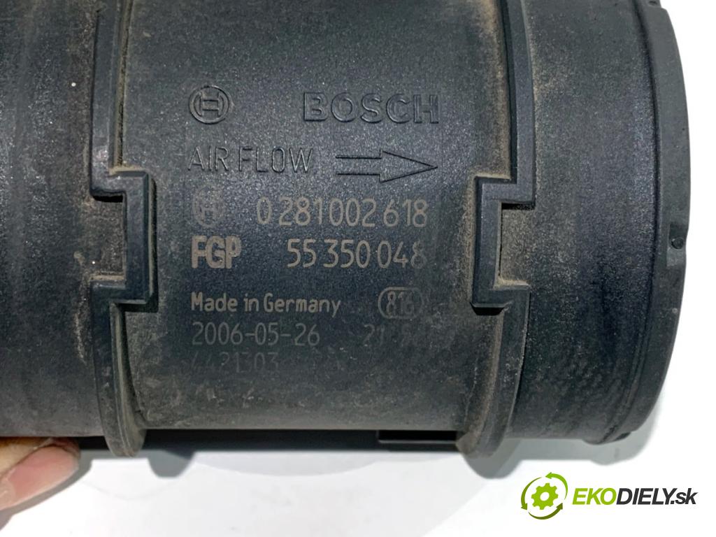 ALFA ROMEO 159 sedan 2006 110 kW 1.9 JTDM 16V (939AXC1B, 939AXC12) 1910 Váha vzduchu 0281002618 (Váha vzduchu)