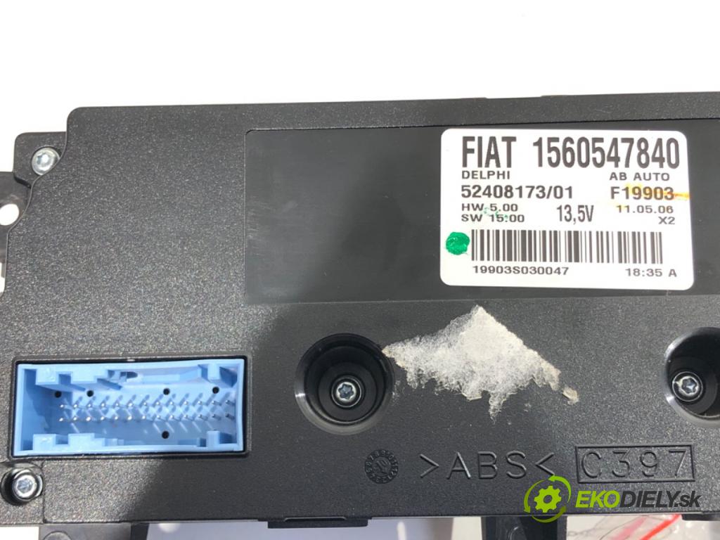 ALFA ROMEO 159 sedan 2006 110 kW 1.9 JTDM 16V (939AXC1B, 939AXC12) 1910 Panel ovládania kúrenia 1560547840 (Prepínacie páčky pod volantom)