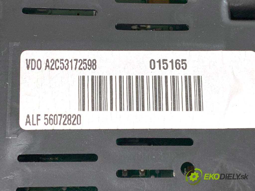 ALFA ROMEO 159 sedan 2006 110 kW 1.9 JTDM 16V (939AXC1B, 939AXC12) 1910 Prístrojovka 56072820 (Prístrojová doska)