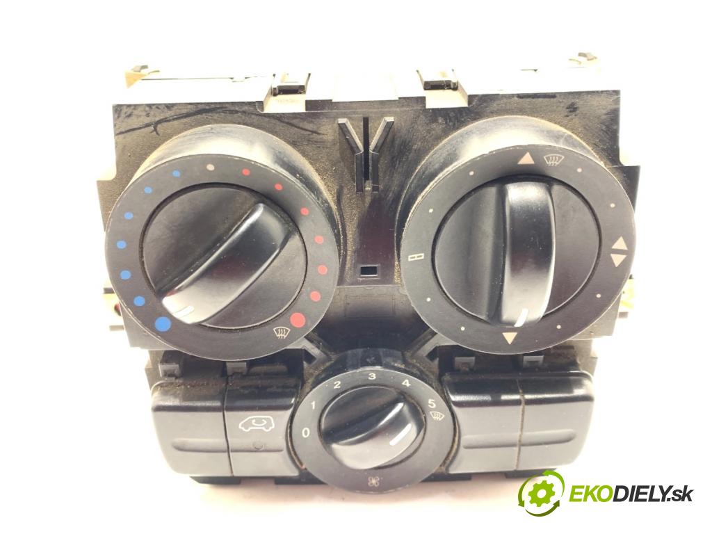 MERCEDES-BENZ W639 Autobus 2006 80 kW 111 CDI (639.701, 639.703, 639.705) 2148 Panel ovládania kúrenia 6398301185 (Prepínacie páčky pod volantom)