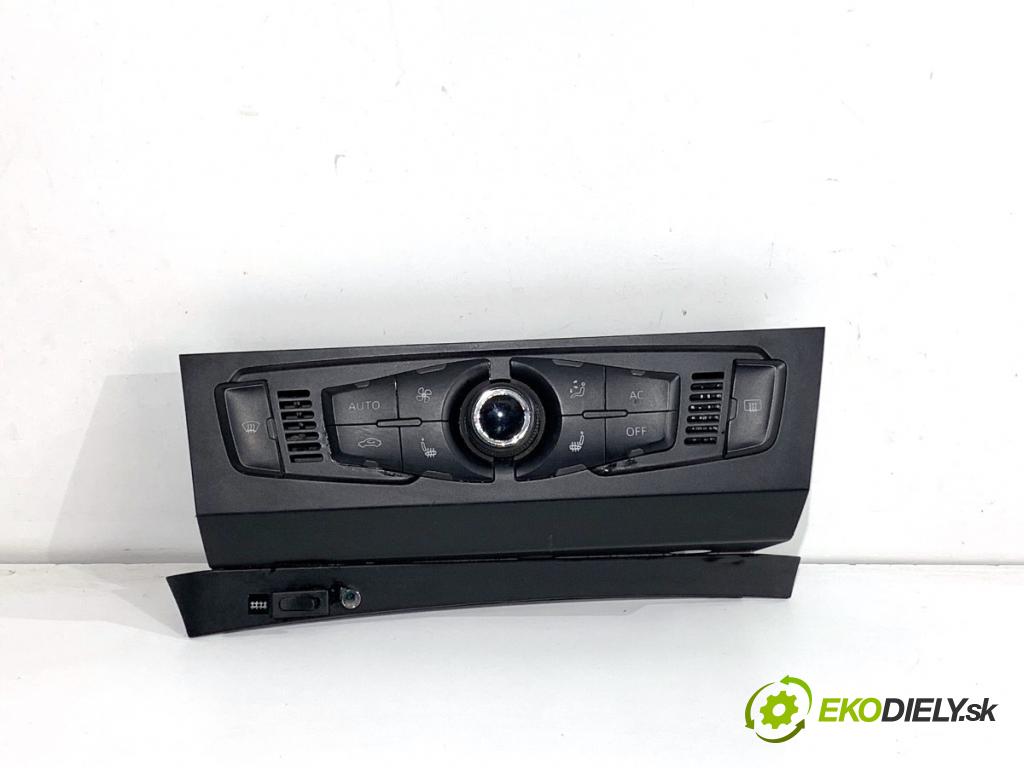 AUDI Q5 8R SUV 2010 125 kW 2.0 TDI quattro 1968 Panel ovládania kúrenia 8T1820043AN (Prepínacie páčky pod volantom)