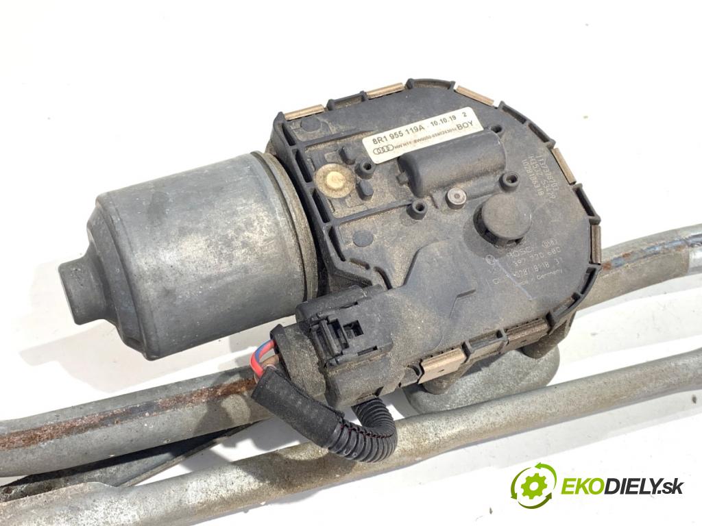 AUDI Q5 8R SUV 2010 125 kW 2.0 TDI quattro 1968 Mechanizmus stieračov predný 8R1955119A (Motorček stieračov predný)