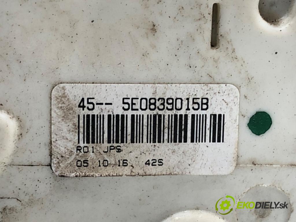 VW PASSAT B8 Kombi 2016 140 kW 2.0 TDI 1968 zámok Dvere ľavy zad 5E0839015B