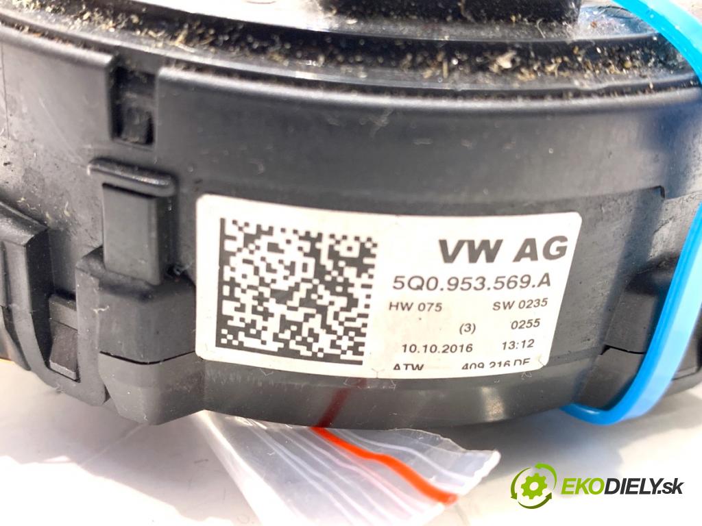 VW PASSAT B8 Kombi 2016 140 kW 2.0 TDI 1968 Krúžok, slimák airbag 5Q0953569A (Airbag)