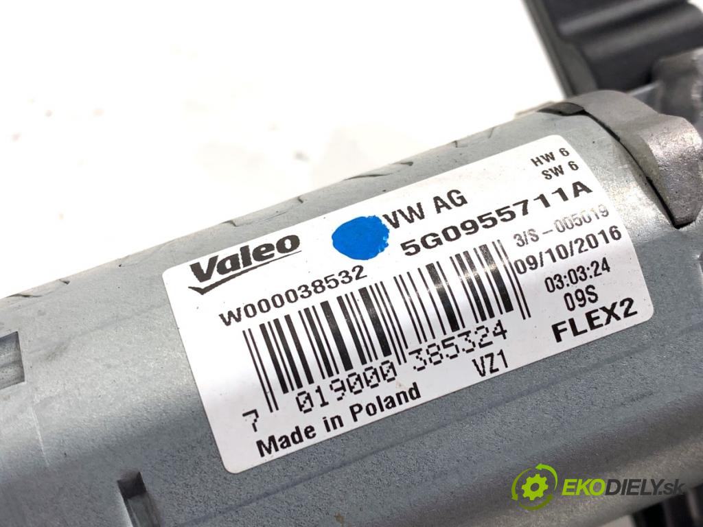 VW PASSAT B8 Kombi 2016 140 kW 2.0 TDI 1968 Motor stieračov zad 5G0955711A