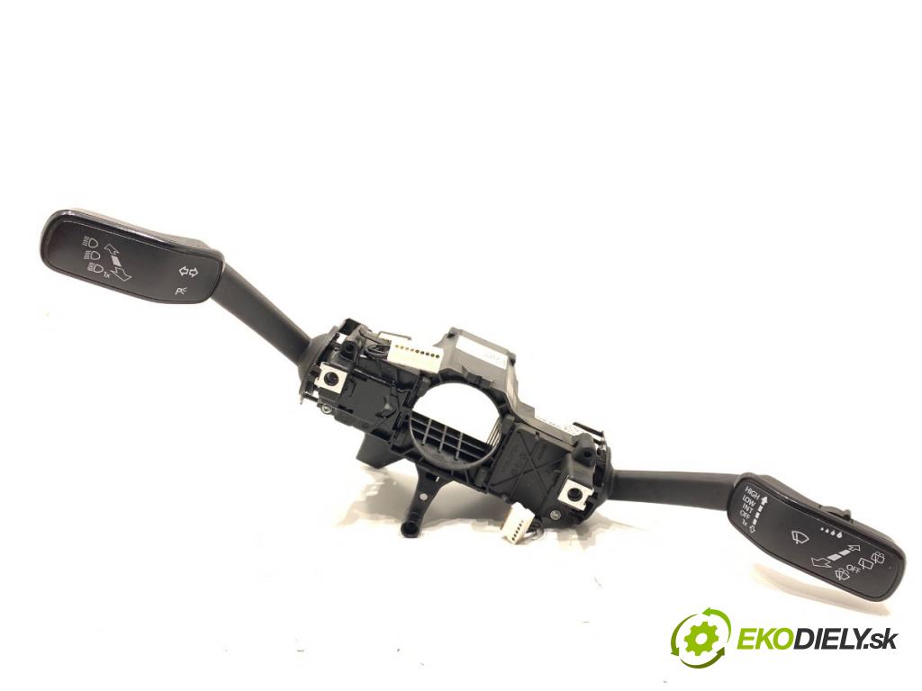 VW PASSAT B8 Kombi 2016 140 kW 2.0 TDI 1968 Prepínač kombinovaný 5Q0953502M (Prepínacie páčky pod volantom)