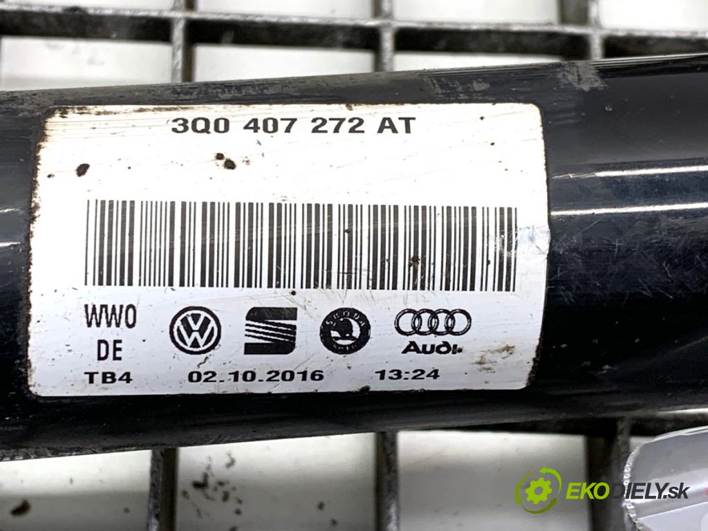 VW PASSAT B8 Kombi 2016 140 kW 2.0 TDI 1968 poloos pravý přední část 3Q0407272AT