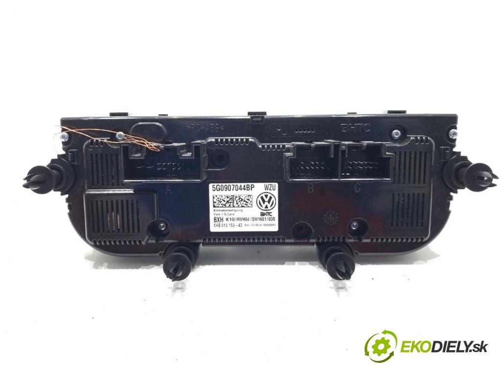 VW PASSAT B8 Kombi 2016 140 kW 2.0 TDI 1968 Panel ovládania kúrenia 5G0907044BP (Prepínacie páčky pod volantom)