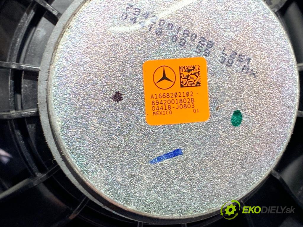 MERCEDES-BENZ GLE SUV 2018 190 kW 350 d 4-matic (166.024) 2987 reproduktory A1668202002 A1668202102