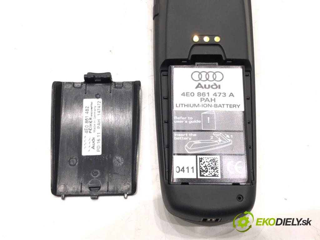 AUDI A8 D4 sedan 2011 258 kW 4.2 TDI quattro 4134 telefón 4E0861482 (Audio zariadenie)