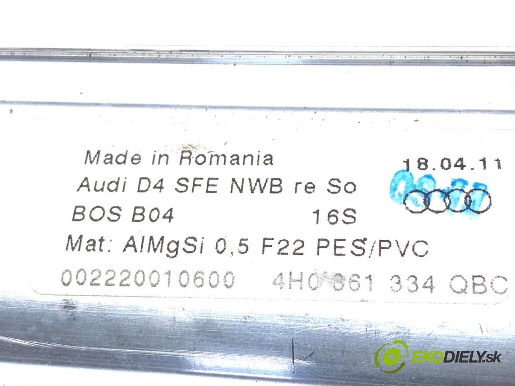 AUDI A8 D4 sedan 2011 258 kW 4.2 TDI quattro 4134 Roleta Dvere pravy zad 4H0861334