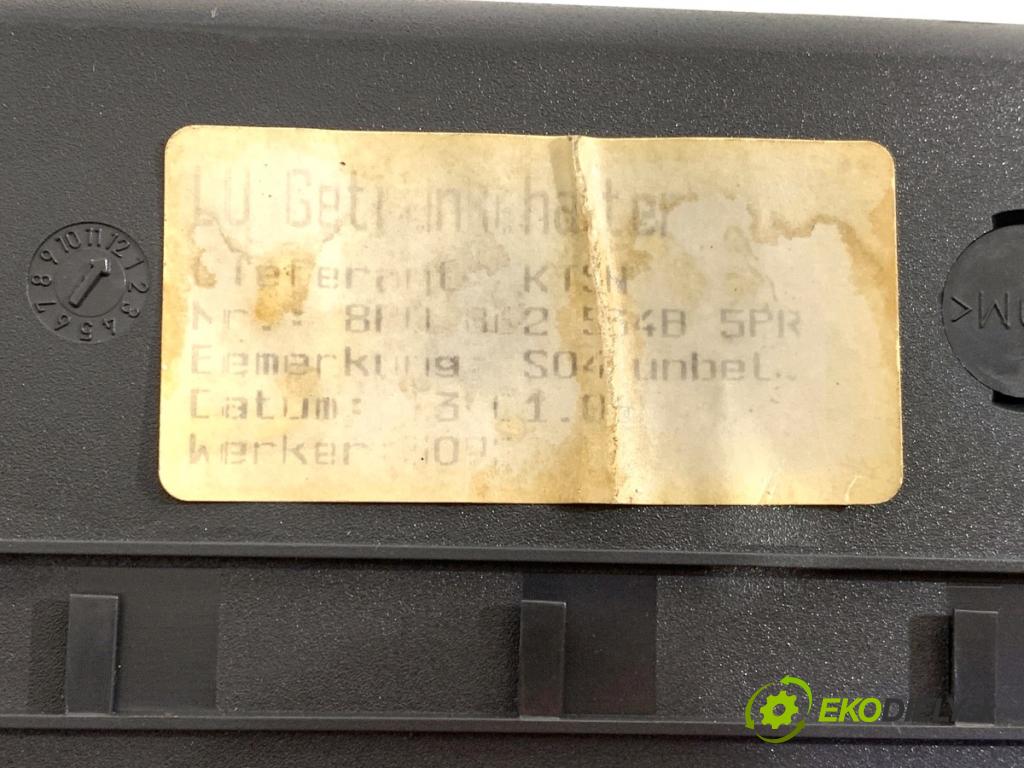 AUDI A3 8P liftback 2004 103 kW 2.0 TDI 1968 Držiak na nápoje 8P0862534 (Držiak (úchyt) na nápoje)