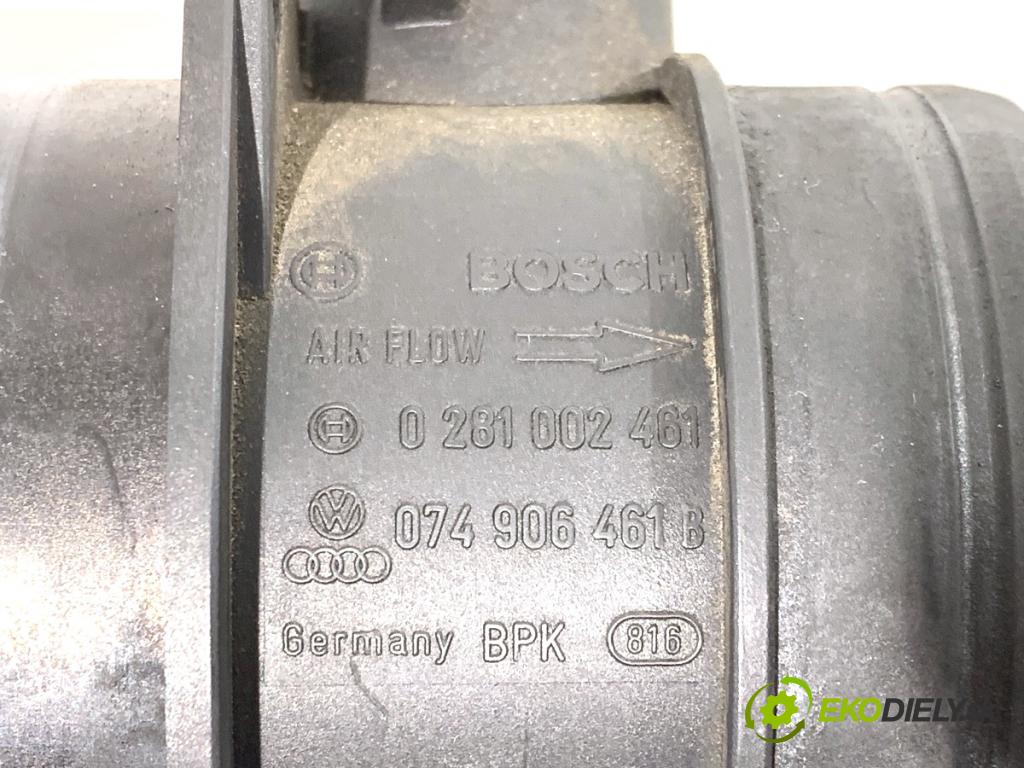 AUDI A3 8P liftback 2004 103 kW 2.0 TDI 1968 Váha vzduchu 0281002461 (Váha vzduchu)