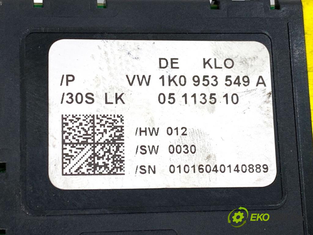 AUDI A3 8P liftback 2004 103 kW 2.0 TDI 1968 Snímač uhlu uhlu 1K0953549A