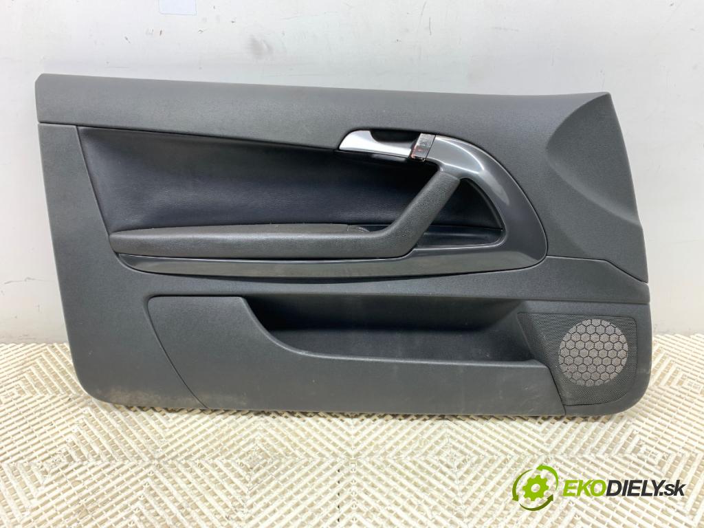 AUDI A3 8P liftback 2004 103 kW 2.0 TDI 1968 čalúnenie Dvere ľavy predný 