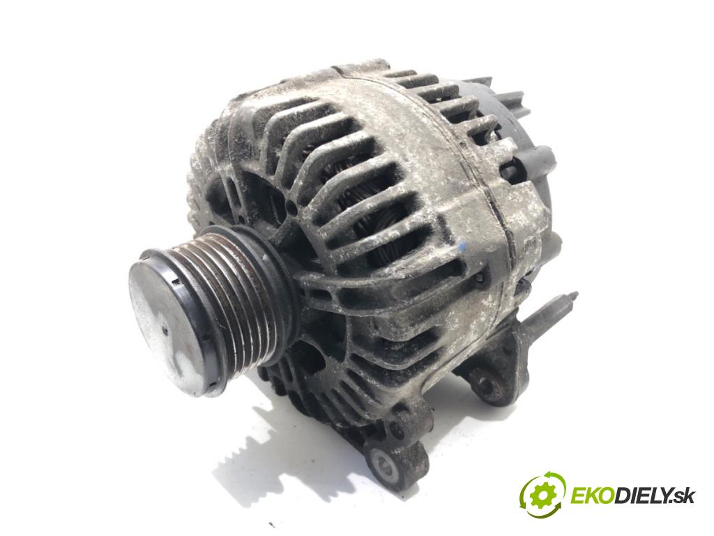 AUDI A3 8P liftback 2004 103 kW 2.0 TDI 1968 Alternátor 06F903023C (Alternátor)