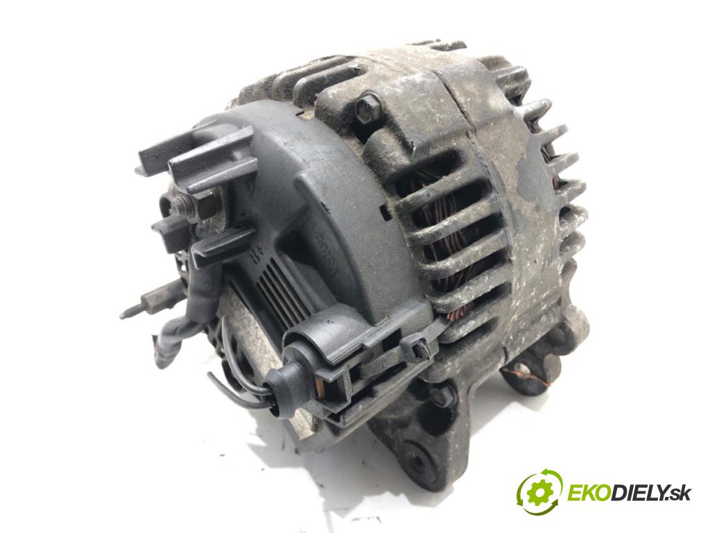 AUDI A3 8P liftback 2004 103 kW 2.0 TDI 1968 Alternátor 06F903023C (Alternátor)