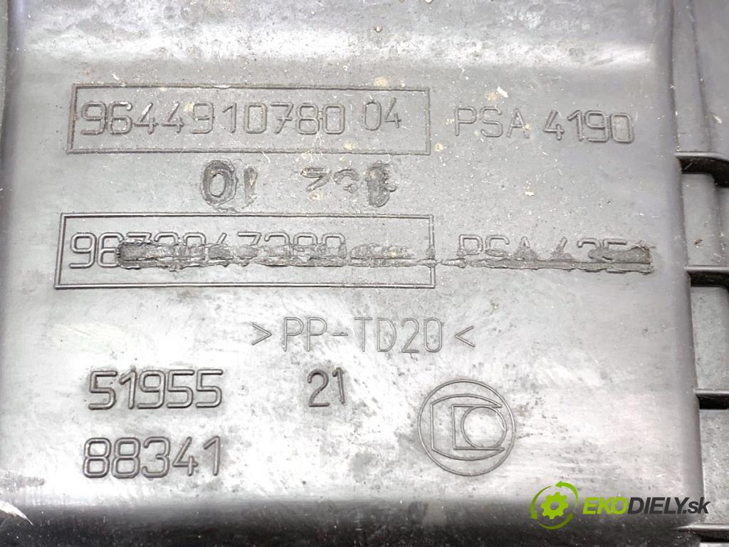 CITROEN C5 III sedan 2010 103 kW 2.0 HDi 140 1997 Obal filtra vzduchu 9644910780 (Obal vzduchového filtra)