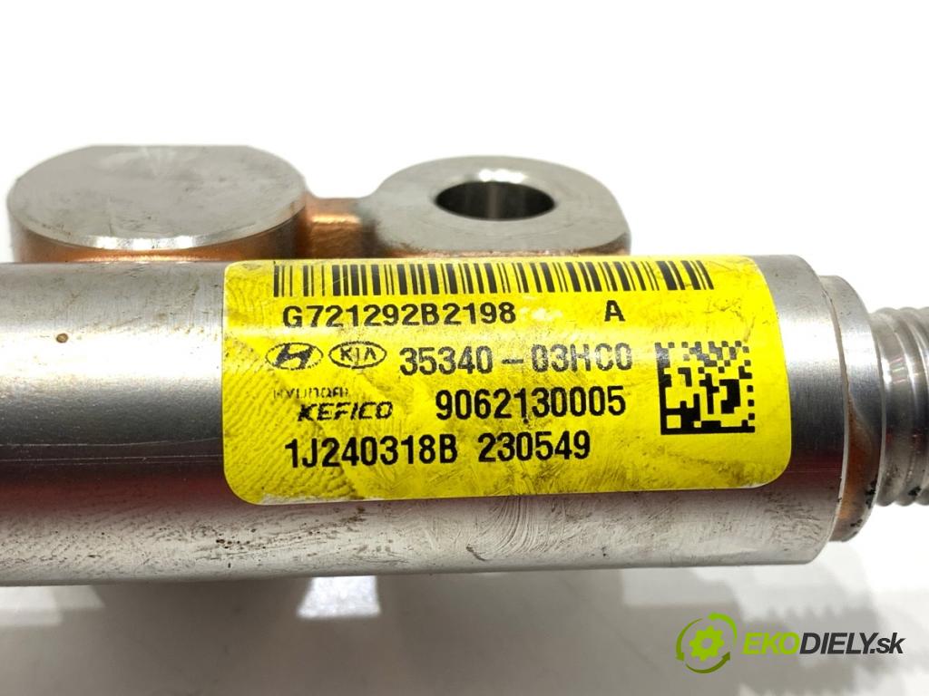 HYUNDAI KONA SUV 2021 77 kW 1.6 GDi Hybrid 1580 Lišta vstrekovacia 3534003HC0 (Vstrekovacia lišta)