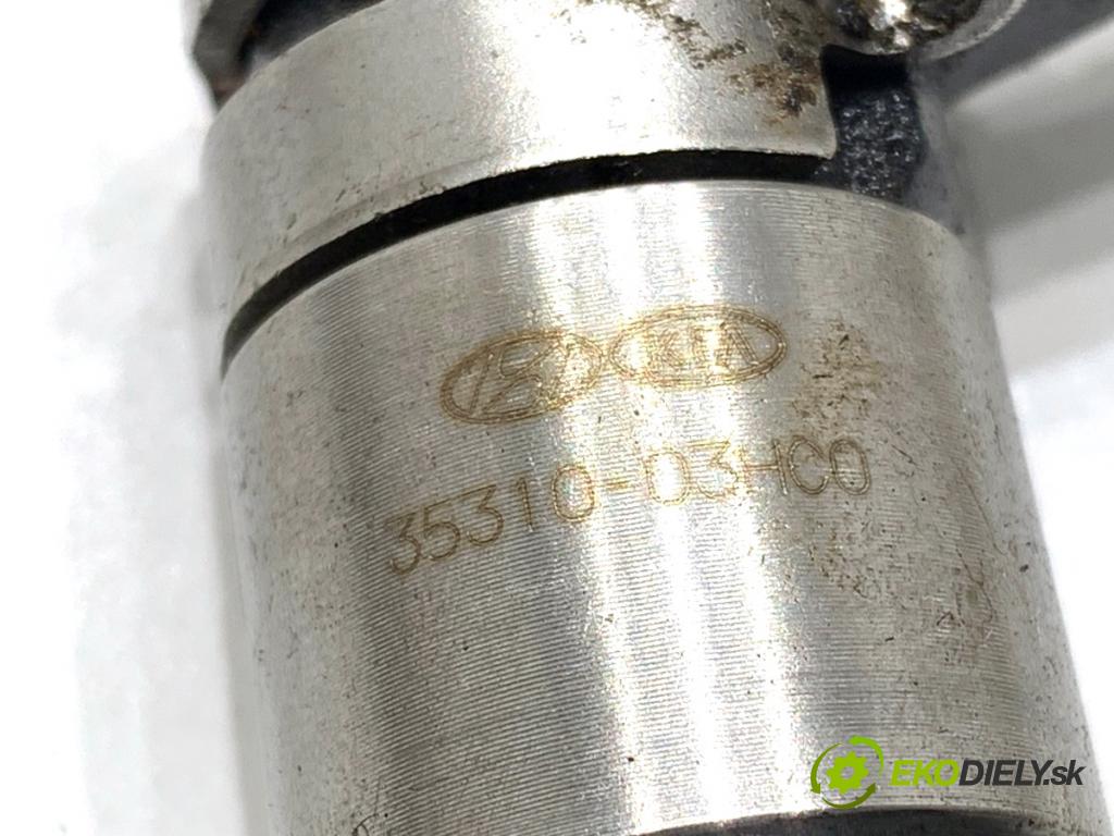 HYUNDAI KONA SUV 2021 77 kW 1.6 GDi Hybrid 1580 vstrekovač 35310-03HC0 (Vstrekovač paliva)