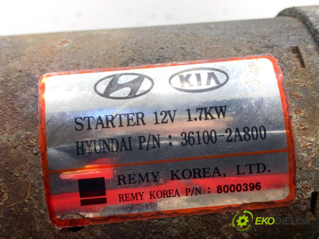 KIA SPORTAGE III SUV 2010 85 kW 1.7 CRDi 1685 startér 8000396 (Startér)