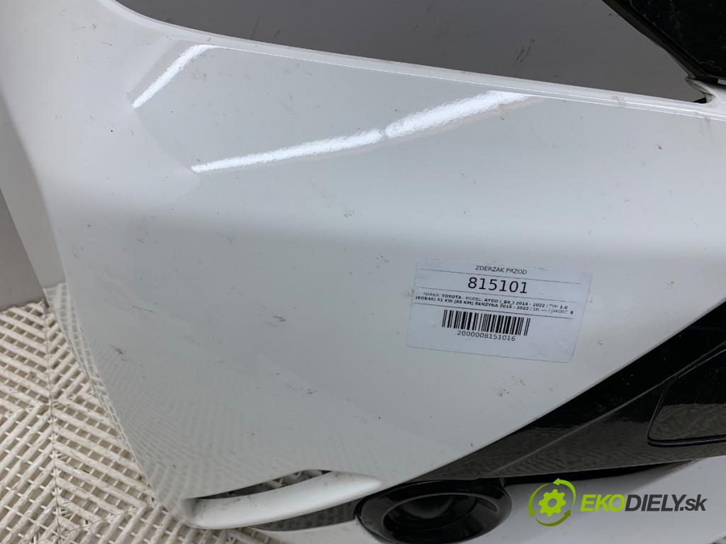 TOYOTA AYGO II liftback 2016 51 kW 1.0 (KGB40) 998 Nárazník predný  (Kľučka dverí ostatné)