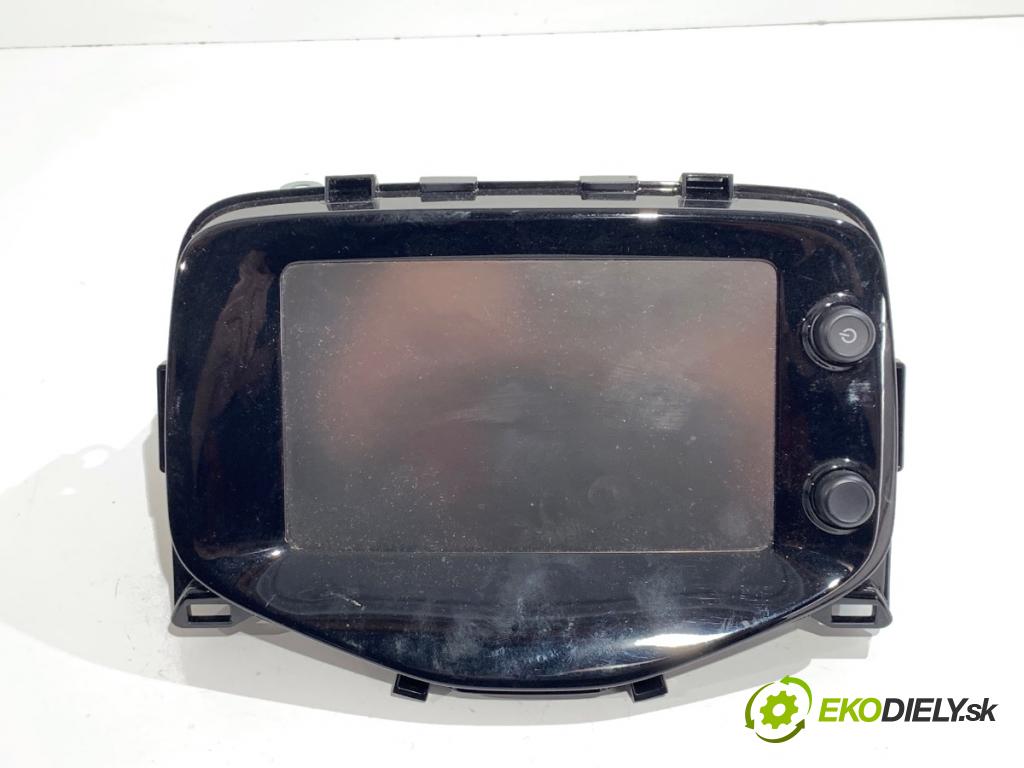 TOYOTA AYGO II liftback 2016 51 kW 1.0 (KGB40) 998 RADIO 86140-0H010 (Audio zariadenie)