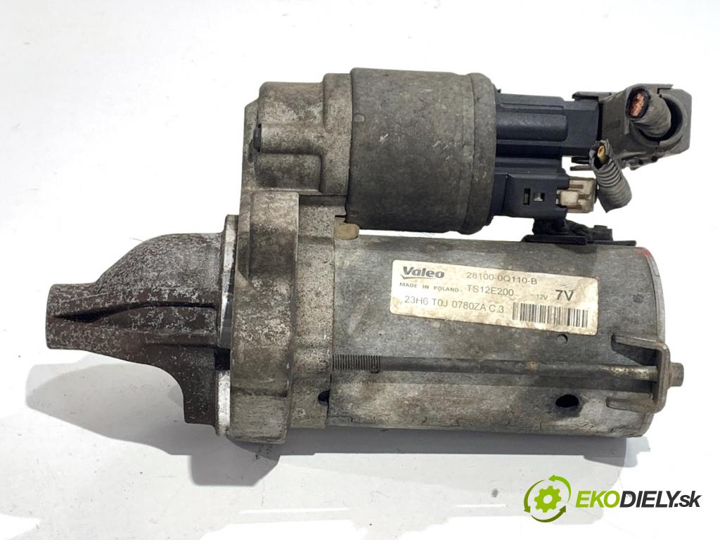 TOYOTA AYGO II liftback 2016 51 kW 1.0 (KGB40) 998 startér 28100-0Q110-B (Startér)