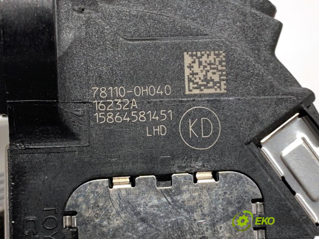 TOYOTA AYGO II liftback 2016 51 kW 1.0 (KGB40) 998 Potenciometer plynu 78110-0H040 (Potenciometer plynového pedálu)