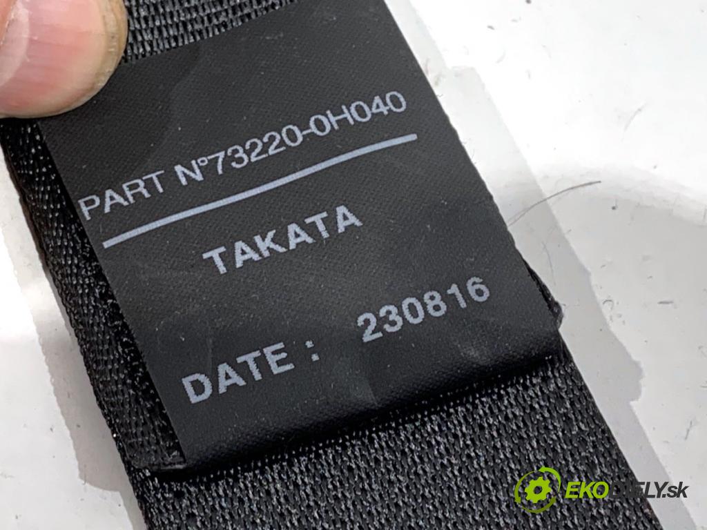TOYOTA AYGO II liftback 2016 51 kW 1.0 (KGB40) 998 Držiak BEZPEČNOSŤ ľavy predný 73220-0H040