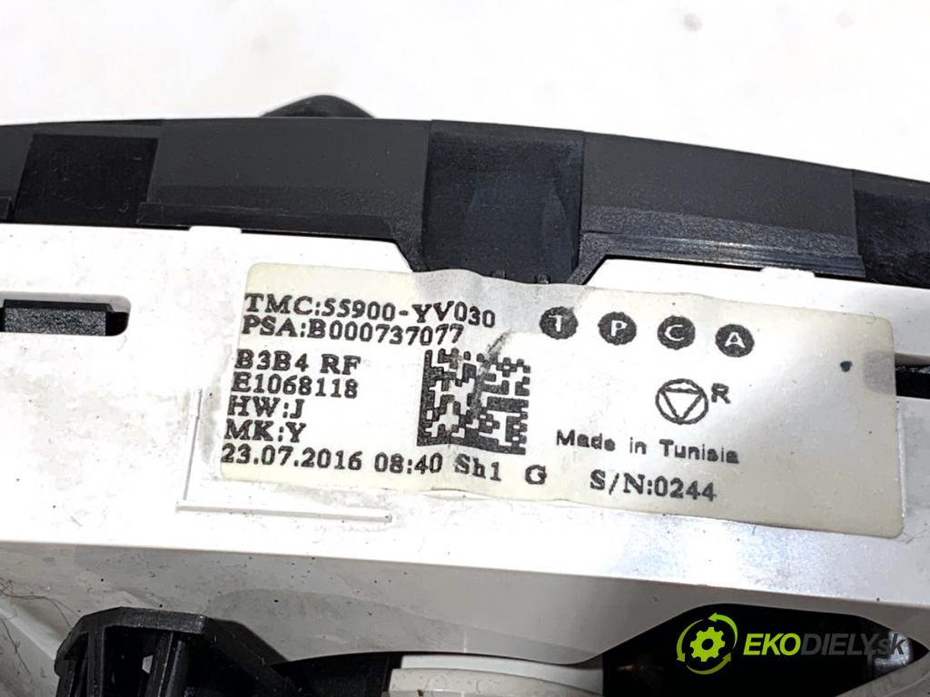 TOYOTA AYGO II liftback 2016 51 kW 1.0 (KGB40) 998 Panel ovládania kúrenia 55900-YV030 (Prepínacie páčky pod volantom)