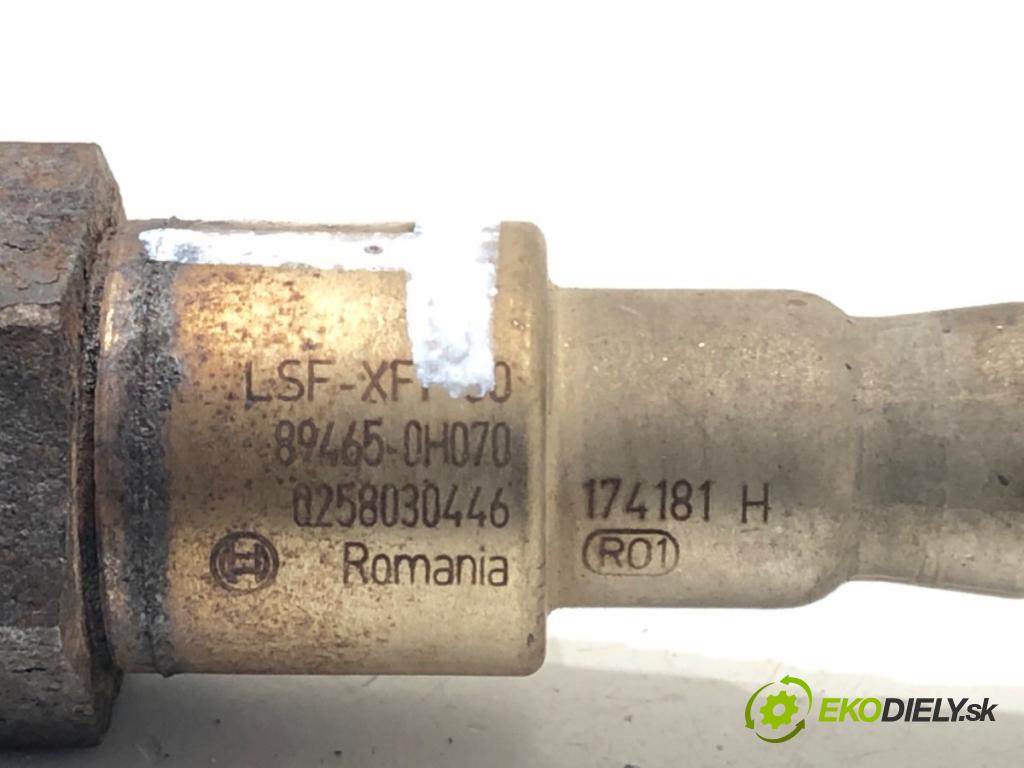 TOYOTA AYGO II liftback 2016 51 kW 1.0 (KGB40) 998 sonda lambda zad 89465-0H070 (Lambda sonda)