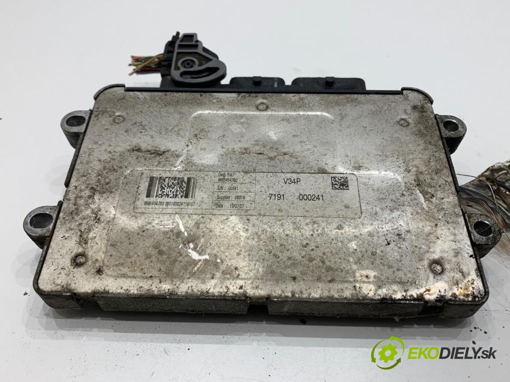 CITROEN NEMO Nadwozie pełne/minivan 2008 54 kW 1.4 1360 riadiaca jednotka Motor 9665454780 (Riadiaca jednotka)