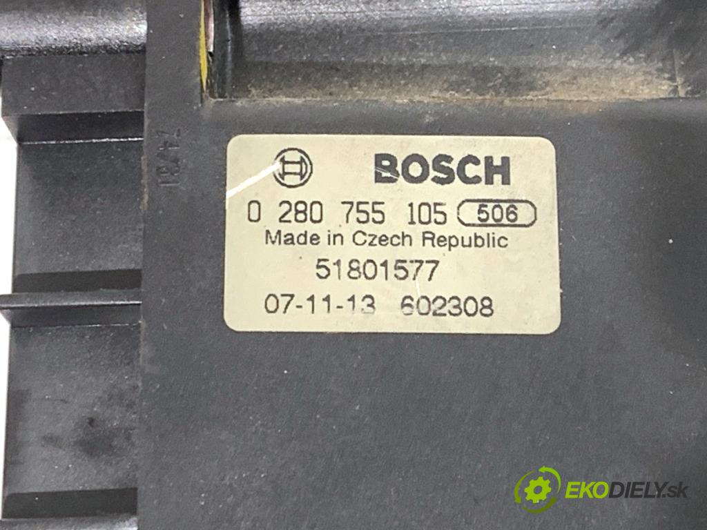 CITROEN NEMO Nadwozie pełne/minivan 2008 54 kW 1.4 1360 Potenciometer plynu 0280755105 (Potenciometer plynového pedálu)