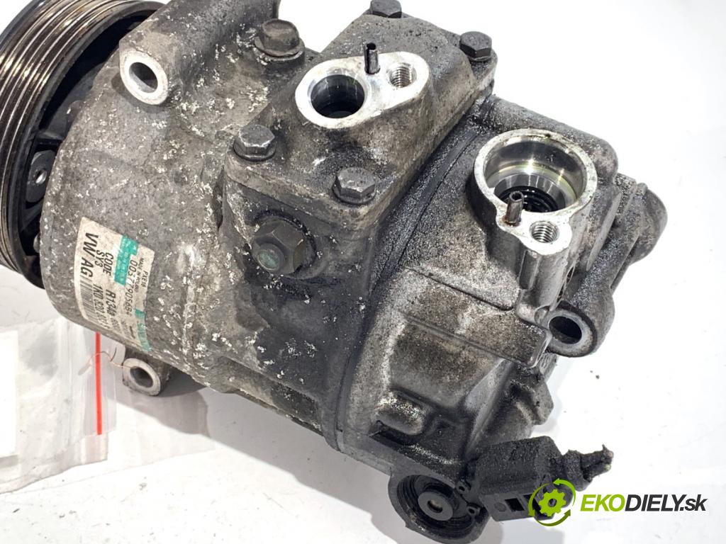 VW GOLF V liftback 2006 103 kW 2.0 TDI 1968 kompresor klimatizace 1K0820803S (Kompresor klimatizace)