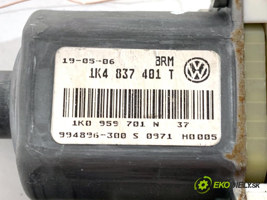 VW GOLF V liftback 2006 103 kW 2.0 TDI 1968 Motor sťahovania okna ľavy predný 1K0959793K