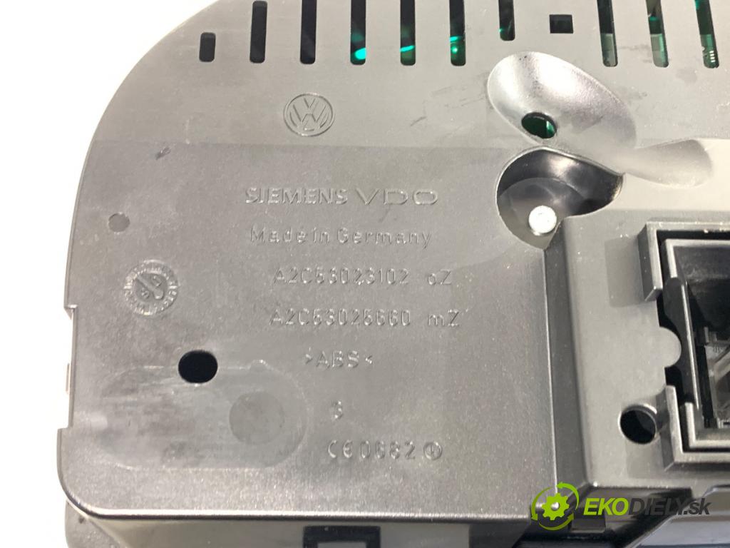 VW GOLF V liftback 2006 103 kW 2.0 TDI 1968 Prístrojovka 1K0920873B (Prístrojová doska)