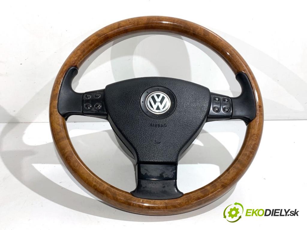 VW GOLF V liftback 2006 103 kW 2.0 TDI 1968 volant POLŠTÁŘ: DŘEVĚNÝ 3C0419091 1K0880201BK